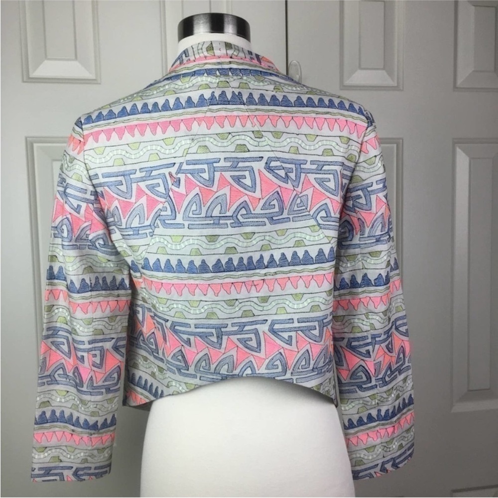 Parker Multicolor Patterned Blazer - image 3